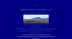 Desktop Screenshot of mountbluemodelco.com