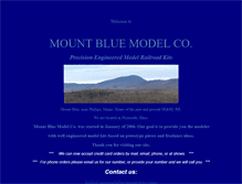 Tablet Screenshot of mountbluemodelco.com